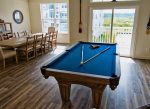 Brand New Premium Furnishings Throughout Including this Slate Pool Table - Views of the Bay